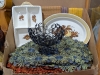 Placemats, Dishes, & Decorative Scroll Bowl