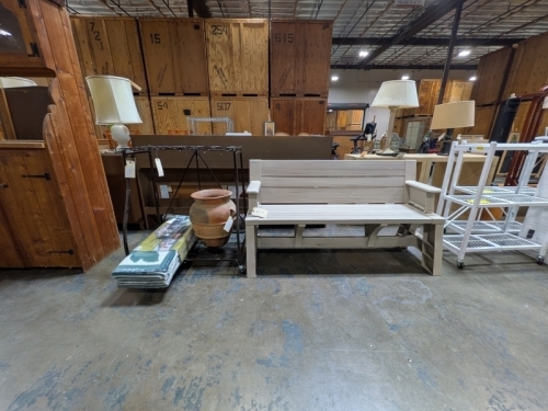 Bench, Rack, Mat, & Pot