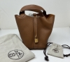 Herm&egrave;s Taurillion Clemence Picotin Lock 18 Handbag (Dayton, NJ) - 2