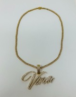 14KY Gold and Diamond Pendant Necklace (Dayton, NJ)