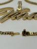 14KY Gold and Diamond Pendant Necklace (Dayton, NJ) - 3