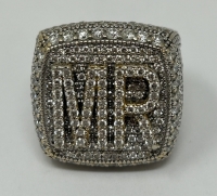 14K Gold & Diamond MR initial Ring (Dayton, NJ)