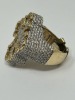 14K Gold & Diamond Cross Ring (Dayton, NJ) - 2
