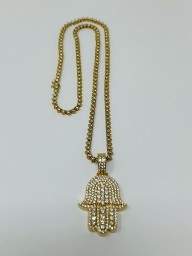 14K Gold & Diamond Pendant Necklace (Dayton, NJ)