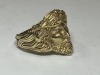 14KY Gold and Diamond Simulant Jesus Form Ring (Pompano Beach, FL) - 4