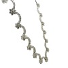 18K White Gold Cluster Necklace (Pompano Beach, FL) - 3
