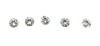 (5) Five Loose Round Brilliant Cut Diamonds, w/ Fendi Pouch (Pompano Beach, FL) - 2