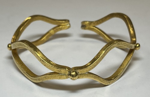 23K Yellow Gold Cuff Bracelet (Pompano Beach, FL)