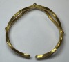 23K Yellow Gold Cuff Bracelet (Pompano Beach, FL) - 3