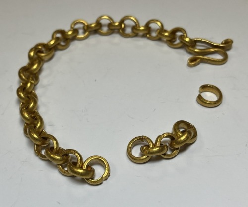 Damaged 24K Gold Bracelet (Pompano Beach, FL)