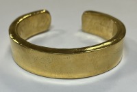 Large 10KY Gold Cuff Bracelet (Pompano Beach, FL)