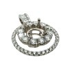 (2) 18KW Gold and Diamond Pendant Mountings (Pompano Beach, FL) - 7