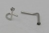 14K Gold & Diamond Earrings & Stainless Steel Nose Rings (2) (Laredo, TX) - 14
