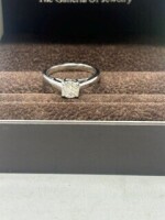 Tolkowsky 14KW Gold and Platinum Ladies Ring (Laredo, TX)