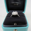 Tiffany Platinum Engagement Ring (Riverside, CA) - 4