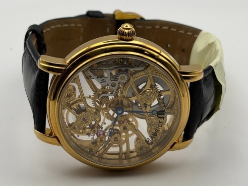 Maurice Lacroix Masterpiece Squelette 18K Gold Watch (Riverside, CA)