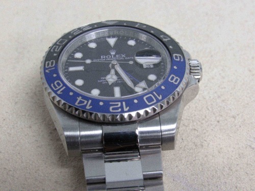 Rolex Stainless Steel Oyster Perpetual "Batman" Watch (Laredo, TX)