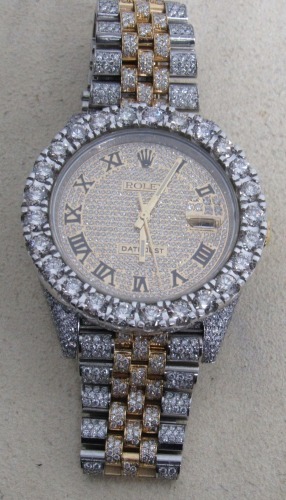 Aftermarket Rolex Datejust Watch (Laredo, TX)