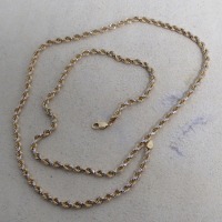10K Tw0-Tone Gold & Diamond Rope Chain (Laredo, TX)