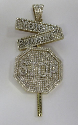 Gold & Diamond Pendant (Laredo, TX)