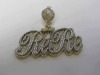 10K Gold & Diamond Pendant (Laredo, TX) - 3