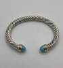David Yurman Silver Bracelet & Mixed-Metal Ring (Laredo, TX) - 3