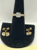 Gold & Diamond Ring, Earrings (Riverside, CA) - 3