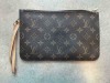 Louis Vuitton Wristlet, Belt and Buckle, Vinyl Orange Pouch (Laredo, TX)