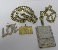 10KY Gold Cuban Link Chain Necklace (Laredo, TX)