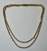 (27) 18K Yellow Gold Necklaces (Pompano Beach, FL) - 35