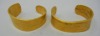 (2) 22-24KT Cuff Bangles (not uniform) (Pompano Beach, FL) - 3