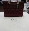 Christian Dior Lady Dior Red Patent Leather Purse (Laredo, TX) - 2