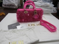 Christian Dior Hot Pink Sequin Purse (Laredo, TX)
