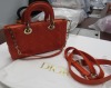 Christian Dior Orange Leather D-JOY Bag (Laredo, TX)