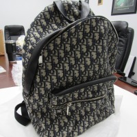 Christian Dior Blue Monogrammed Oblique Jacquard Rider Backpack (Laredo, TX)