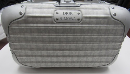 Christian Dior Monogrammed Hard Metal Rimowa Collaborative Shoulder Travel Case (Laredo, TX)