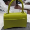 Balenciaga Hourglass Chartreuse Leather Bag (Laredo, TX) - 3