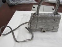 Balenciaga Hourglass Silver Rhinestone Bag (Laredo, TX)