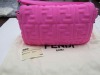 Fendi Rosa Paparazz Lycra Logo Embossed Baguette Bag (Laredo, TX) - 2