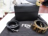 Fendi Black and Brown Zucca Velvet and Black Leather Kan I Shoulder Bag (Laredo, TX) - 3