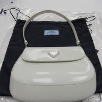 Prada White Leather Cleo Flap Bag (Laredo, TX)