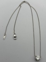 18K Gold & Diamond Necklace (Riverside, CA)