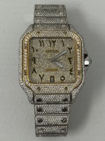 Cartier Santos Stainless Steel & Gold Tone Watch (Riverside, CA)