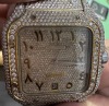 Cartier Santos Stainless Steel & Gold Tone Watch (Riverside, CA) - 5