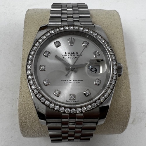 Rolex Datejust Stainless & Diamond Watch (Riverside, CA)