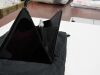 St. Laurent YSL Mini Pyramid Vernice Patent Leather Softly Nero Bag (Laredo, TX) - 4