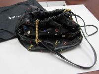St. Laurent YSL Pochon Nappa Souple Bag (Laredo, TX)
