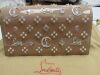 Christian Louboutin Paloma Nude and White Patent Leather Clutch (Laredo, TX)