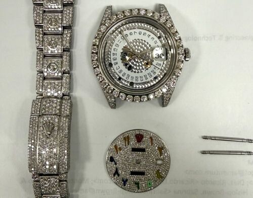 Disassembled Rolex Datejust (Pompano Beach, FL)