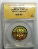 Brass Bitcoin Token (Riverside, CA) - 13